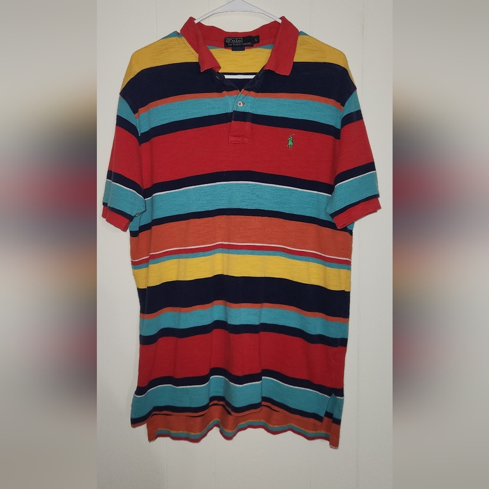 Ralph Lauren Striped Polo Shirt - Multicolor
